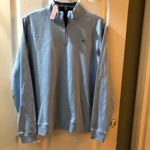 New! Light weight boys half zip pullover